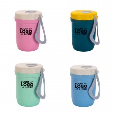 Wheat Straw Biodegradable Breakfast Vacuum Cup